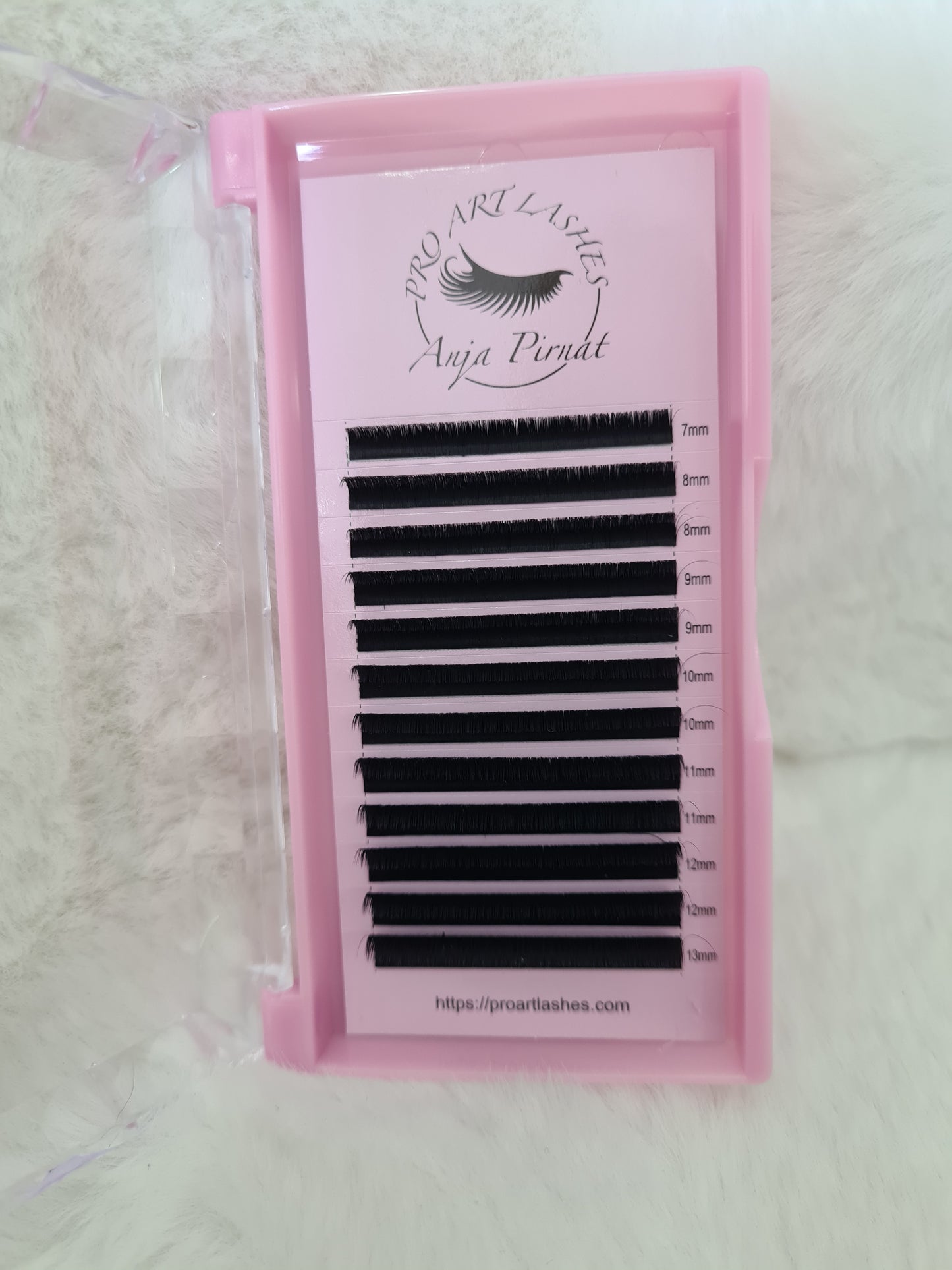 Trepalnice Pro art lashes - Easy fanning 0.05mm, CC