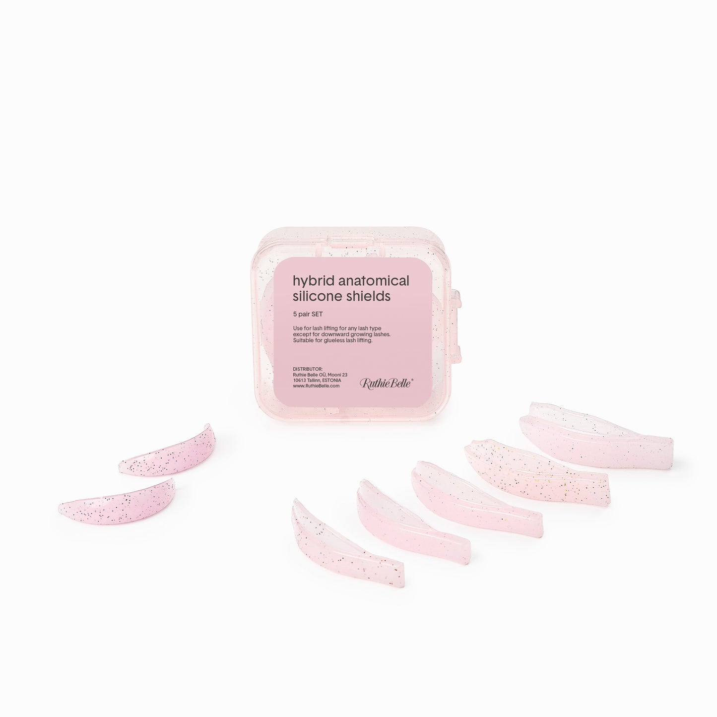 Glueless Hybrid Anatomical jastučiči, SET 5 veličina